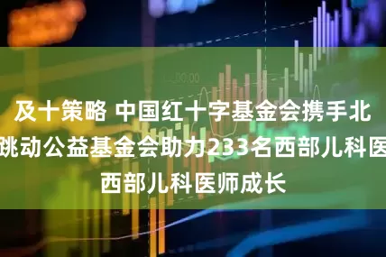 及十策略 中国红十字基金会携手北京字节跳动公益基金会助力233名西部儿科医师成长